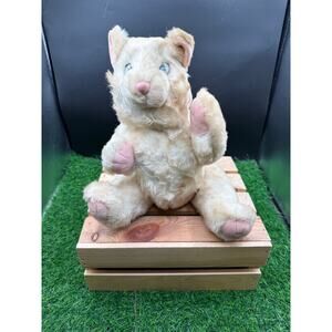 Midwest Importers of Cannon Falls Vintage White Articulated Cat – Used